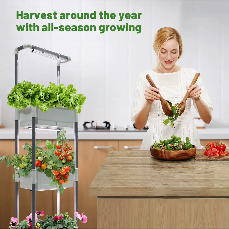ชุดปลูกพืชในร่มอัจฉริยะควบคุมผ - Urban Farming Hydroponic System บทวิจารณ์และราคา
